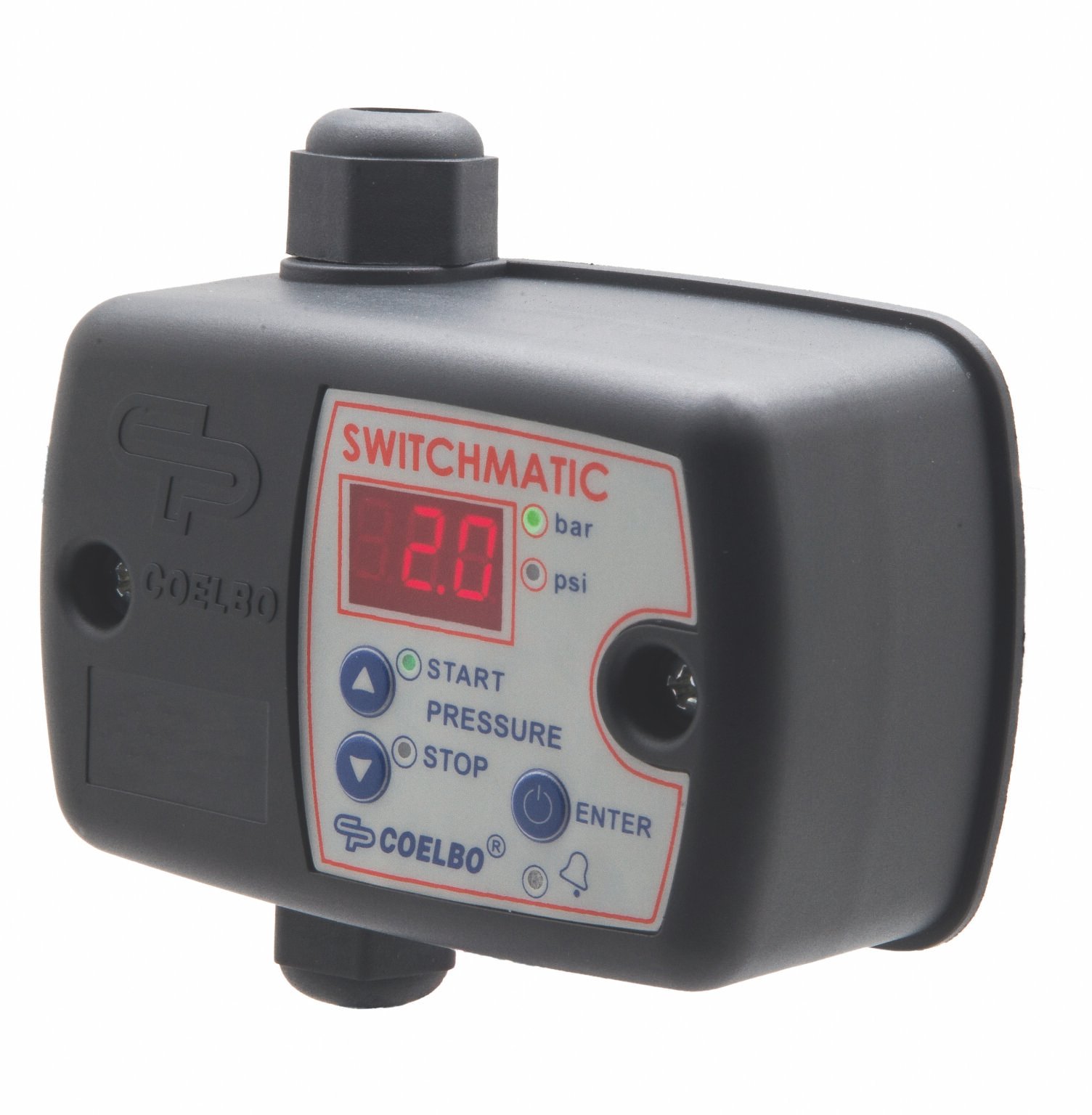 Pressostato elettronico Switchmatic — dettaglio display
